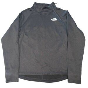 The North Face Women’s Canyonlands 1/4 Zip Fleece Pullover In‎ Black M |H1